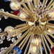 Constellation 10 Light 19 inch 18K Gold Pendant Ceiling Light