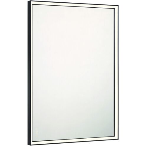 Nixon 42 X 30 inch Black Wall Mirror