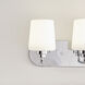 Windom 3 Light 18 inch Chrome Wall Bath Fixture Wall Light