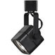 HT Series 1 Light 120V Black Track Head Ceiling Light, Square