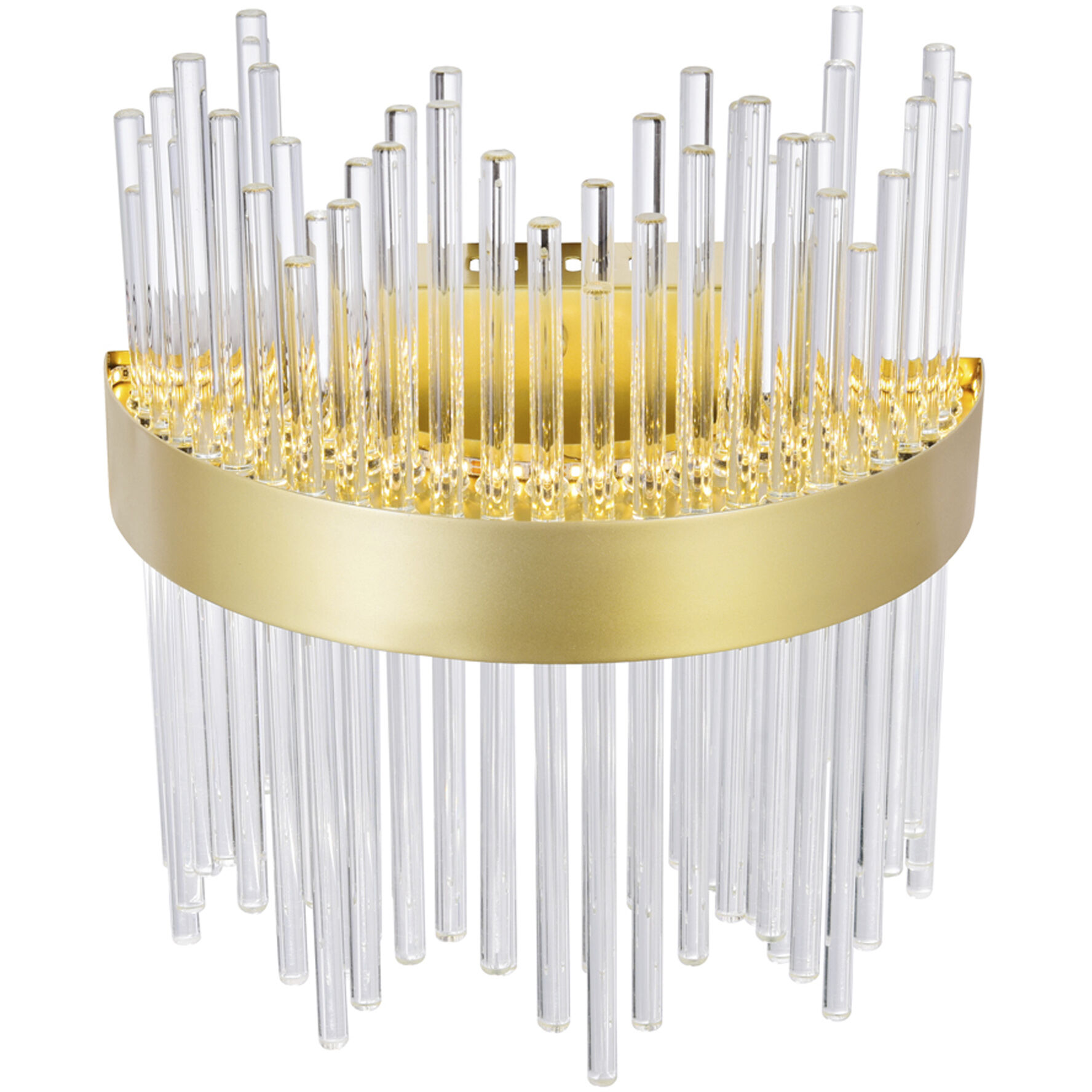 Genevieve LED 12 inch Medallion Gold Wall Light