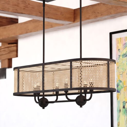 Berens Linear Chandelier Island Pendant Ceiling Light