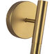 Alora Mood Arden LED 6 inch Brushed Gold Bath Vanity Light Wall Light