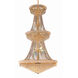 Primo 38 Light 42 inch Gold Foyer Ceiling Light in Royal Cut 