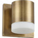 Wilson LED 4.75 inch Aged Brass ADA Wall Sconce Wall Light
