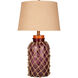 Amalfi 30 inch 150.00 watt Dark Purple Table Lamp Portable Light