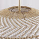 Zanzibar 4 Light 22 inch Soft Gold Pendant Ceiling Light
