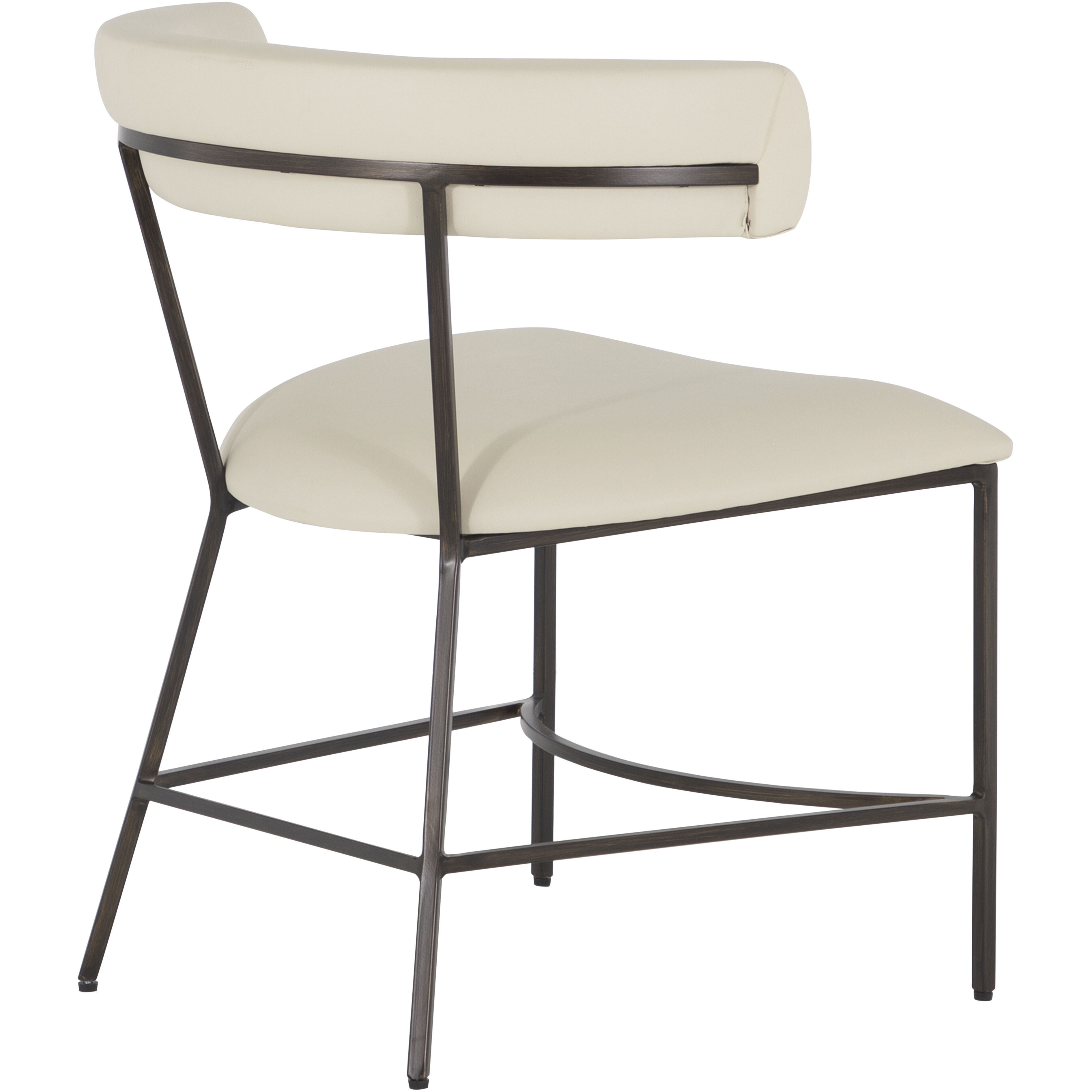 Matlock White & Ivory / Yellow Dining Chair