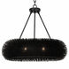 Urchin 6 Light 24 inch Black Pendant Ceiling Light