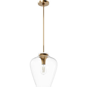 Vidria 1 Light 12 inch Alturas Gold Pendant Ceiling Light