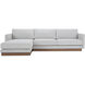 Vernon Grey Sectional, Left