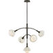 Phoebe LED 33.5 inch Black Oxide Chandelier Ceiling Light