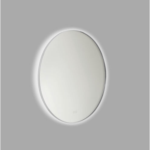 Cadre 30 X 30 inch Chrome Backlit Wall Mirror