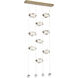 Gatsby LED 4.5 inch Modern Brass Pendant Ceiling Light