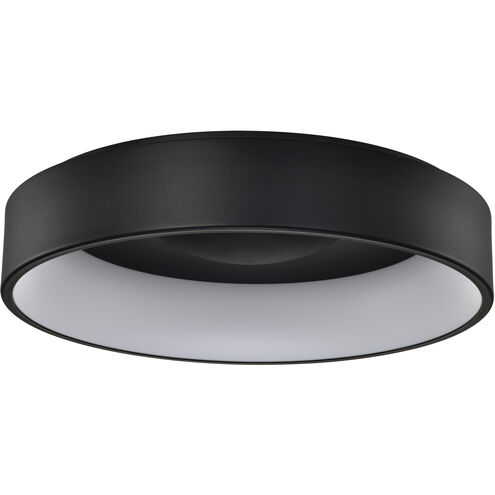 Orbit LED 23.5 inch Black Flush Mount Ceiling Light