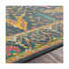 Kinsey 66 X 42 inch Navy/Mustard/Olive/Bright Pink/Dark Brown/Aqua Rugs, Rectangle