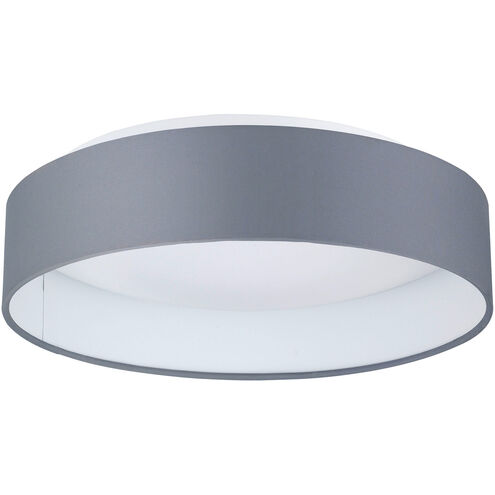 Palomaro LED 12.6 inch Charcoal Grey Flush Mount Ceiling Light
