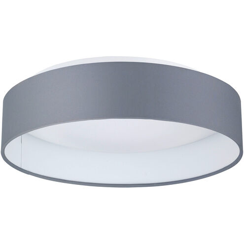 Palomaro LED 13 inch Charcoal Grey Flush Mount Ceiling Light