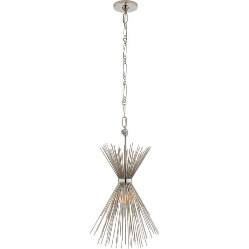 Kelly Wearstler Strada 1 Light 9.25 inch Polished Nickel Chandelier Ceiling Light, Small