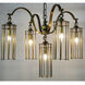 Chandler 5 Light 30 inch Antique Brass Chandelier Ceiling Light