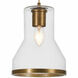 Alicia 1 Light 7 inch Antique Bronze Mini Pendant Ceiling Light