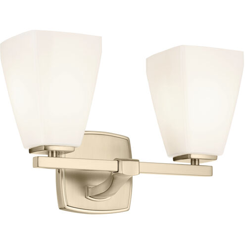 Marant 2 Light 14.25 inch Champagne Bronze Vanity Light Wall Light