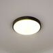 Gabi LED 12.25 inch Matte Black Flush Mount Ceiling Light
