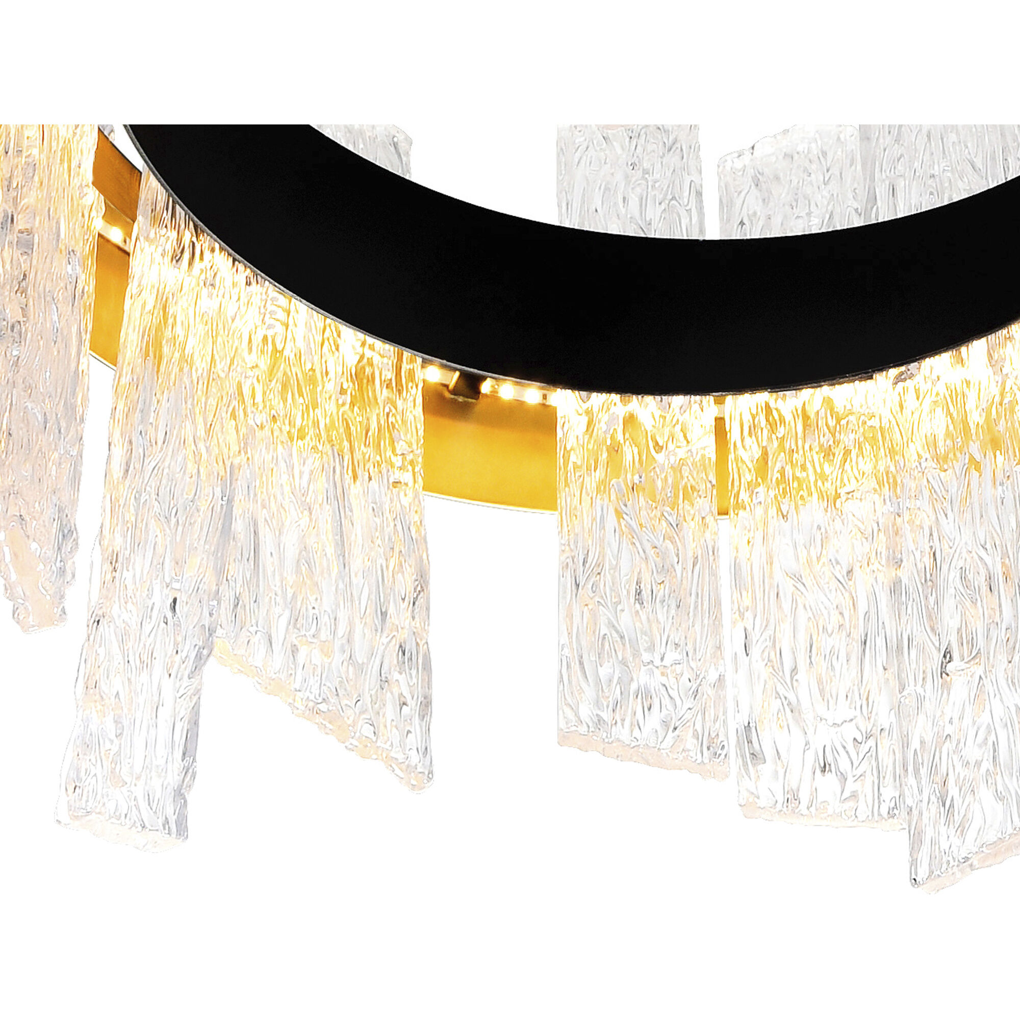 Guadiana LED 24 inch Black Chandelier Ceiling Light