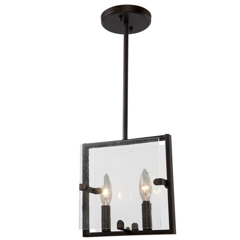 Harbor Point 2 Light 3.25 inch Oil Rubbed Bronze Candle Pendant Ceiling Light