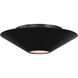Kelly by Kelly Wearstler Echo LED 8.38 inch Midnight Black Flush Mount and Sconce Ceiling Light