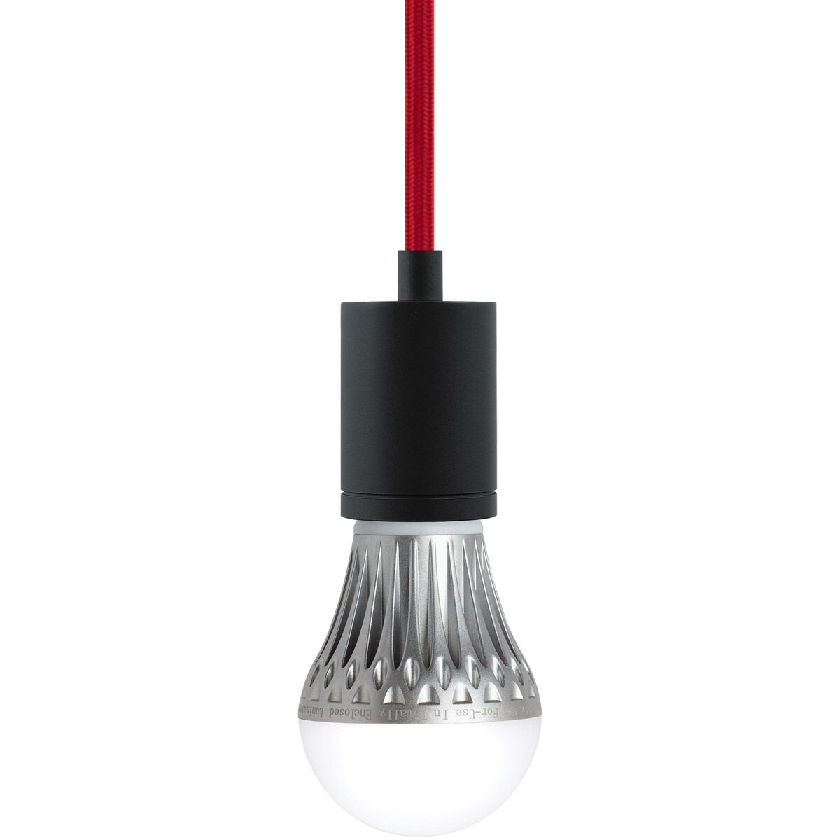 SoCo 1 Light 1.7 inch Black Pendant Ceiling Light in Copper Cord