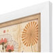 Botanical Embrace Green and Orange and Multi and Red Framed Art, Propac