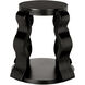 Anora 25.5 X 25.5 inch Hand Rubbed Black Side Table