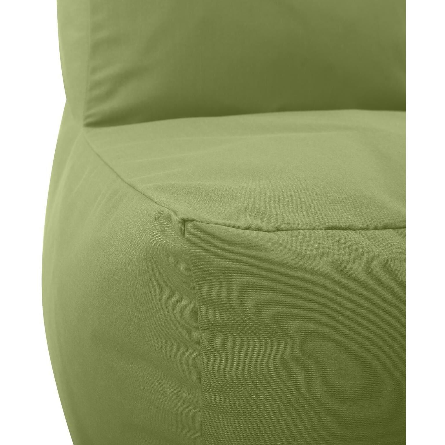 Seascape Moss Outdoor Pouf Lounge Cover