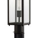 Capture 1 Light 24.5 inch Matte Black Outdoor Post Light