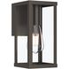 Ryle 1 Light 10 inch Antique Bronze Outdoor Wall Lantern