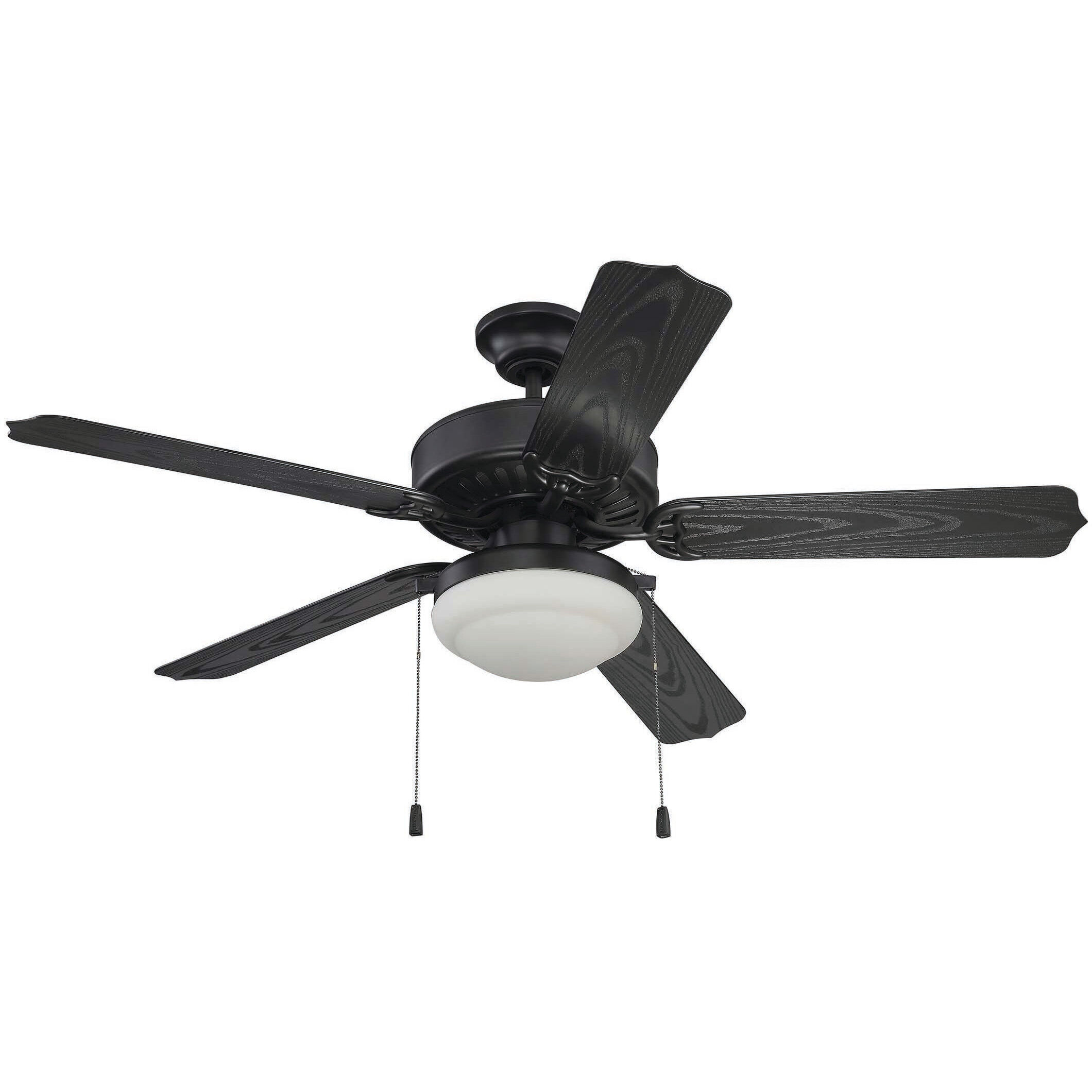 Enduro 52 inch Matte Black Ceiling Fan