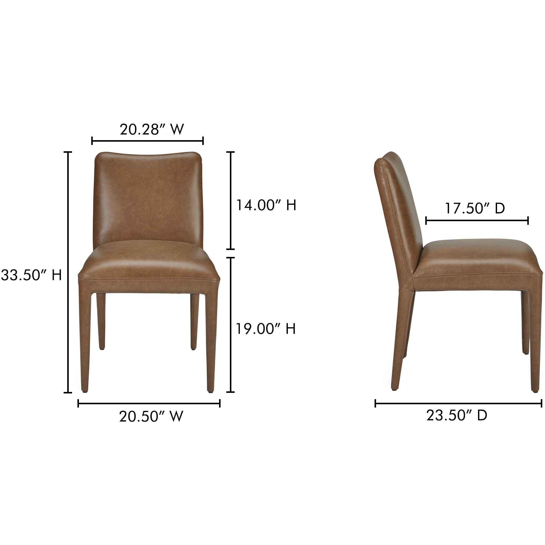 Calla Brown Dining Chair