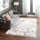 Fatima 90 X 63 inch Mineral Tones Rug in 5 x 7