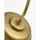 Thomas O'Brien Vendome LED 5.5 inch Hand-Rubbed Antique Brass Single Cordless Sconce Wall Light