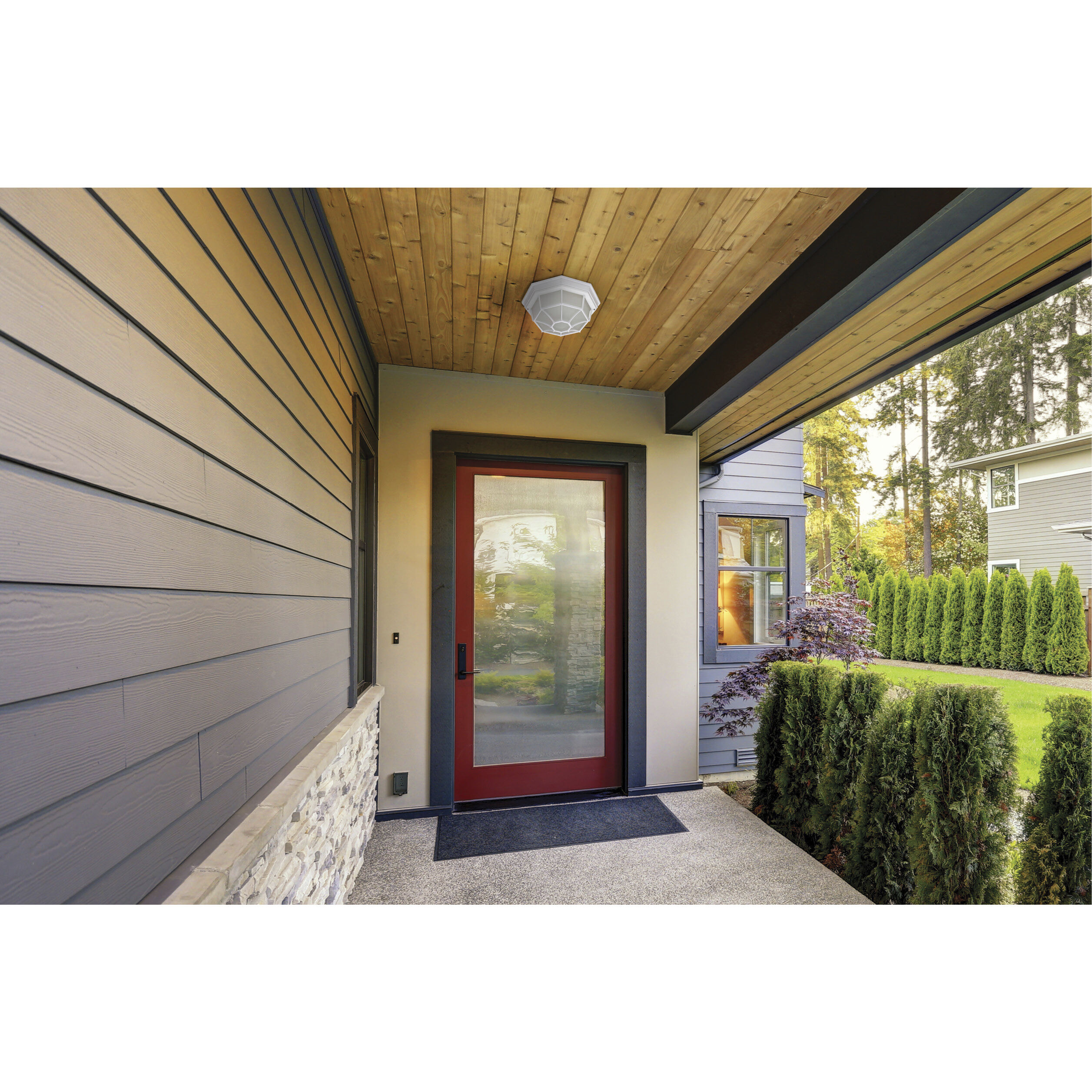 Brentwood LED 11.5 inch White Wall Fixture Wall Light