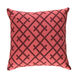 Ethiopia 18 X 18 inch Rust Pillow Kit, Square