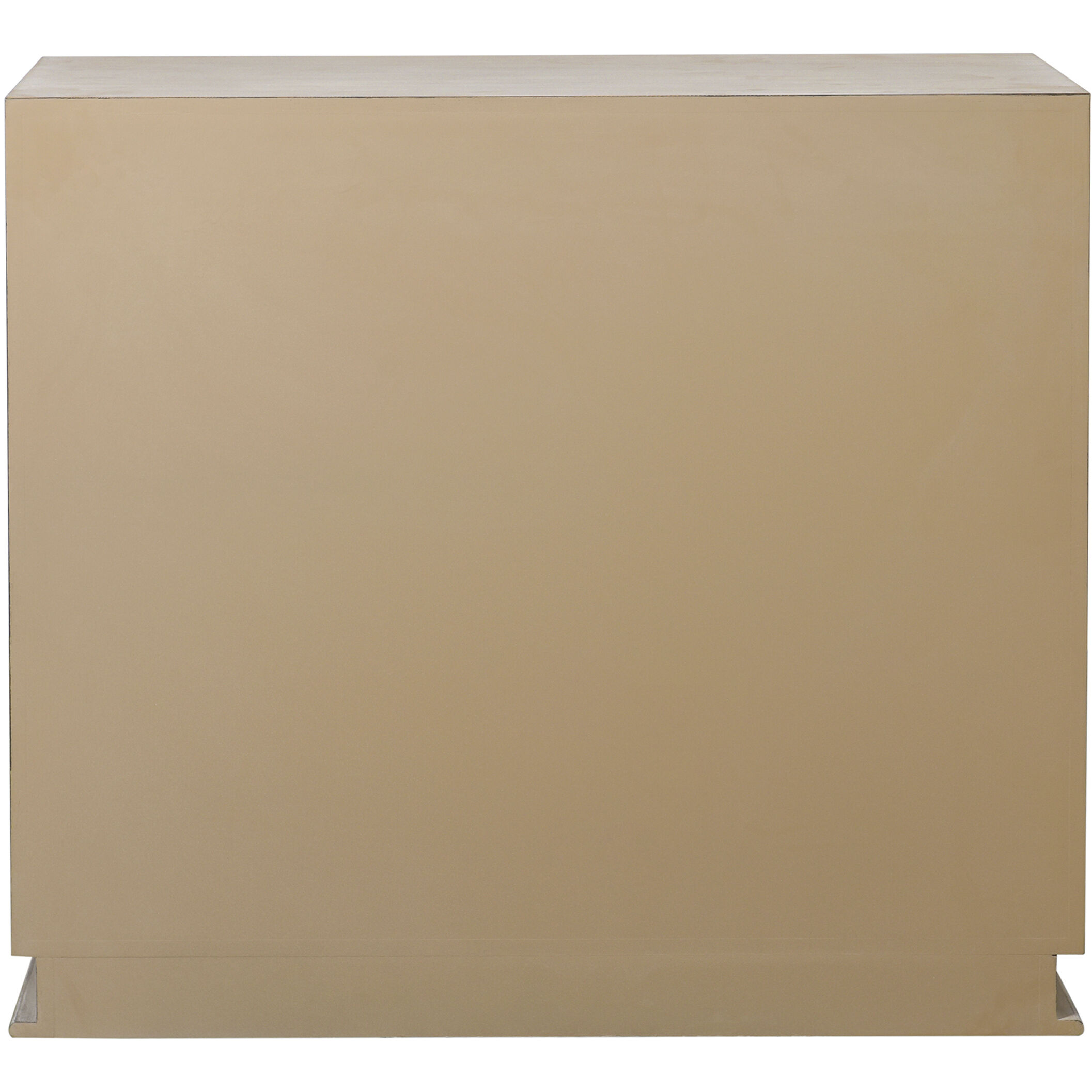 Melrose Light Bisque and White Wash and Taupe Cabinet