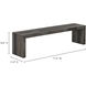 Vintage Grey Bench, Large