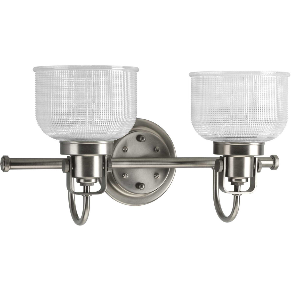 Archie 2 Light 17 inch Antique Nickel Bath Vanity Wall Light