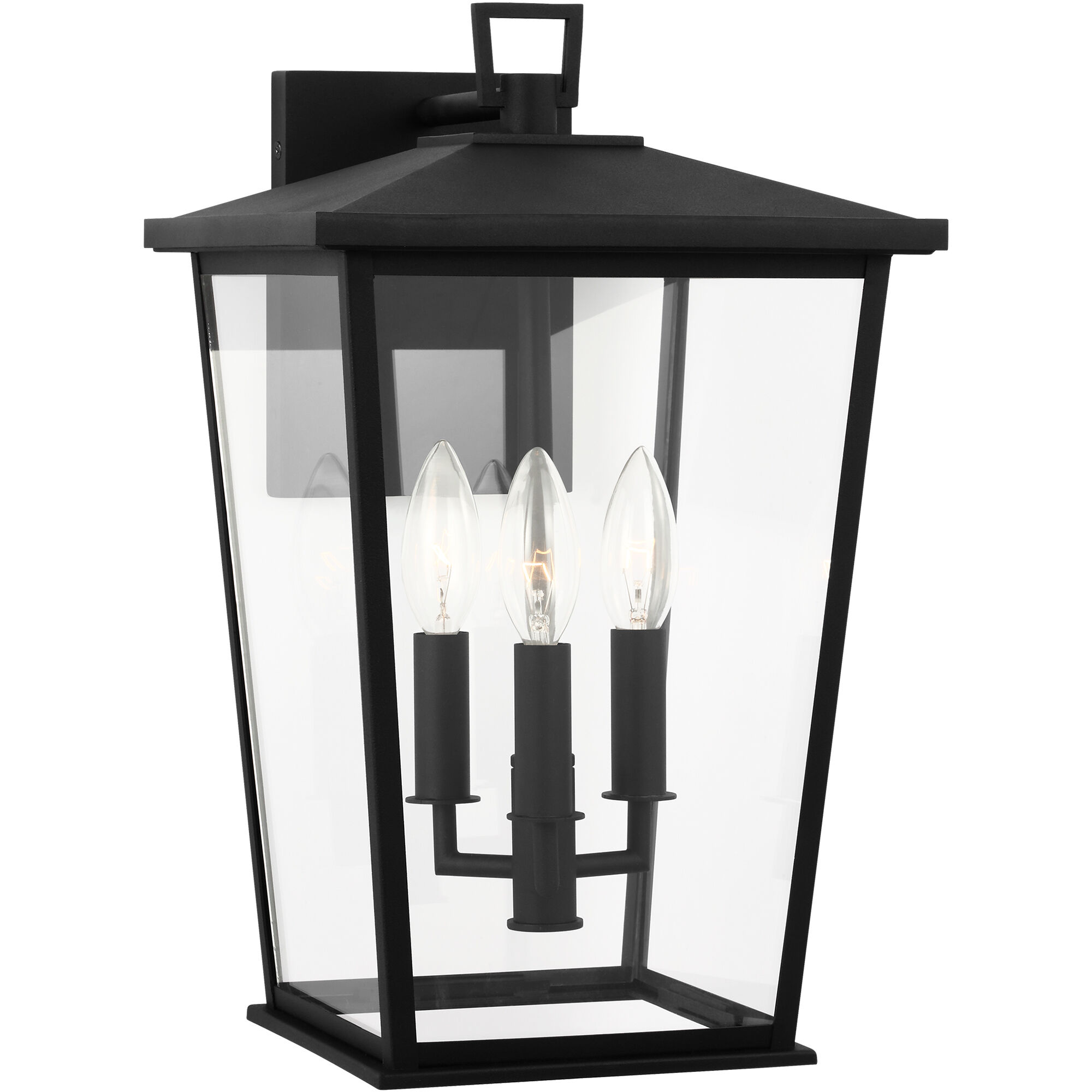 Linton 3 Light 9.75 inch Outdoor Wall Light