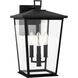 Linton 3 Light 9.75 inch Outdoor Wall Light