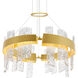 Guadiana LED 24 inch Satin Gold Chandelier Ceiling Light