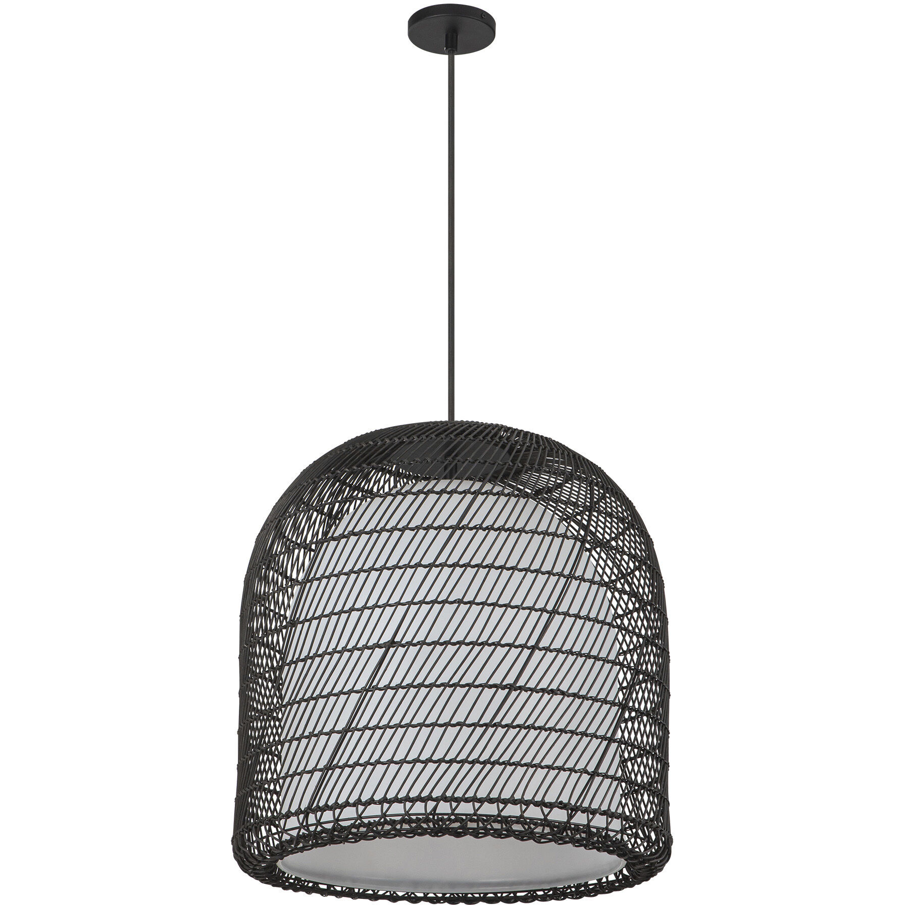 Alora Mood Bondi Pendant Ceiling Light in Matte Black