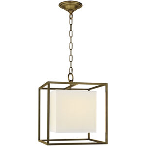 Eric Cohler Caged 1 Light 16 inch Hand-Rubbed Antique Brass Lantern Pendant Ceiling Light, Small